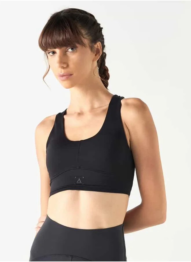 ادوت Sport Bra with Racerback Detail