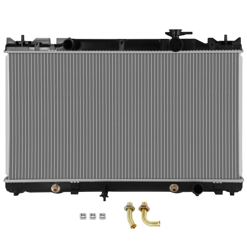 SCITOO Scitoo 2436 Radiator fits for 2002-2006 for Toyota Camry Base/LE/SE/XLE Sedan 4-Door 2.4L 2005-2008 for Toyota Solara SE/SLE Convertible SE/SLE/Sport Coupe 2-Door 2.4L  - Image 1