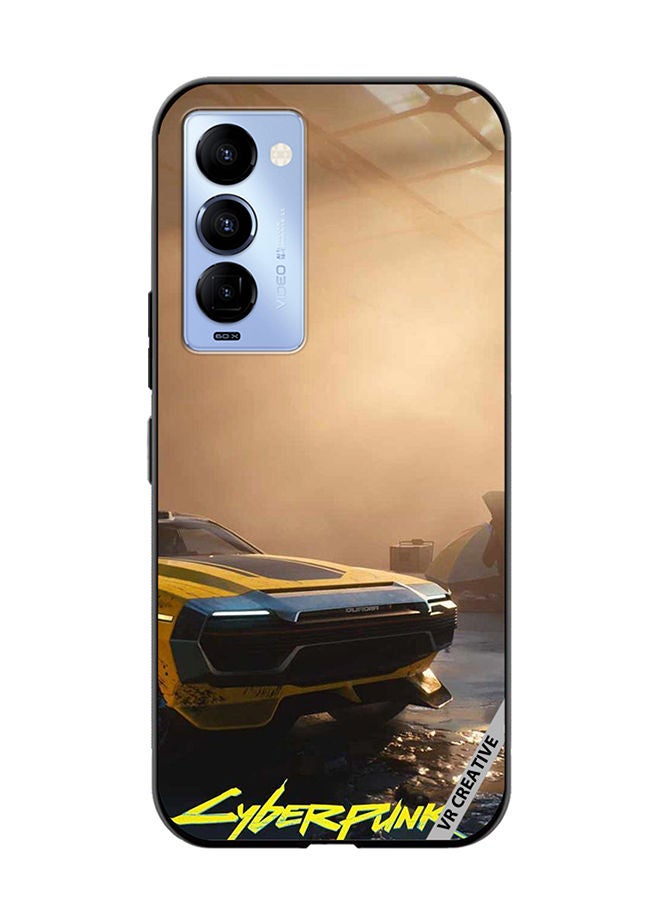 VR CREATIVE Protective Case Cover For Tecno Camon 18/18 P Cyberpunk Design Multicolour - Image 1