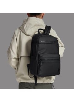 ARCTIC HUNTER B00536 Casual 15.6-Inch Laptop Backpack – Water-Resistant, Lightweight & Durable Travel Bag for Work, School & Business – Black  - Image 2