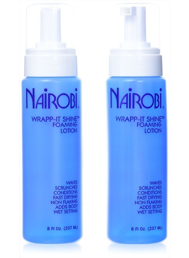 Nairobi Wrapp-it Shine Foaming Lotion, 2 Count - Image 1