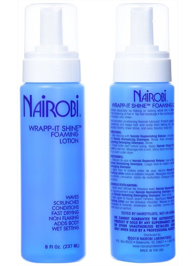 Nairobi Wrapp-it Shine Foaming Lotion, 2 Count - Image 3
