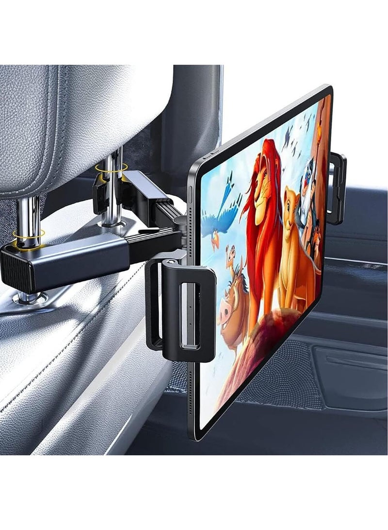Car Rear Pillow Phone Holder Tablet iPad Holder 360 Degree Rotating Foldable Holder Suitable for 4.7-12.9 inch Mobile Phones and Tablets - Image 1