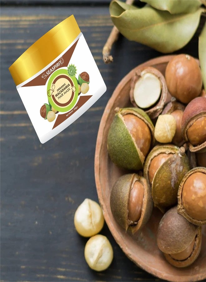 SEASPIRIT Organic Macadamia Hair Mask for Ultimate Hydration and Hair Repair(100 gm) - Image 4
