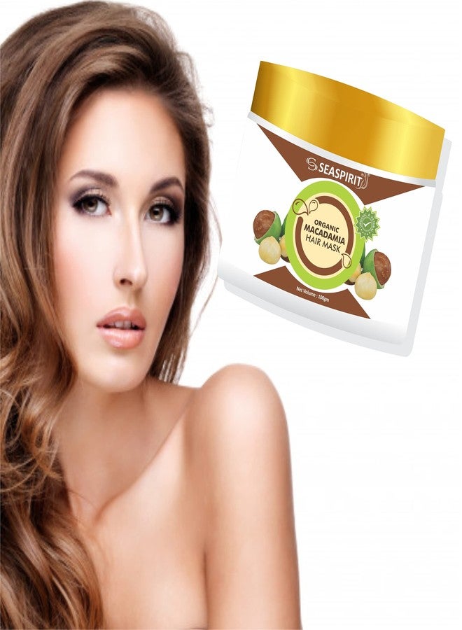 SEASPIRIT Organic Macadamia Hair Mask for Ultimate Hydration and Hair Repair(100 gm) - Image 2