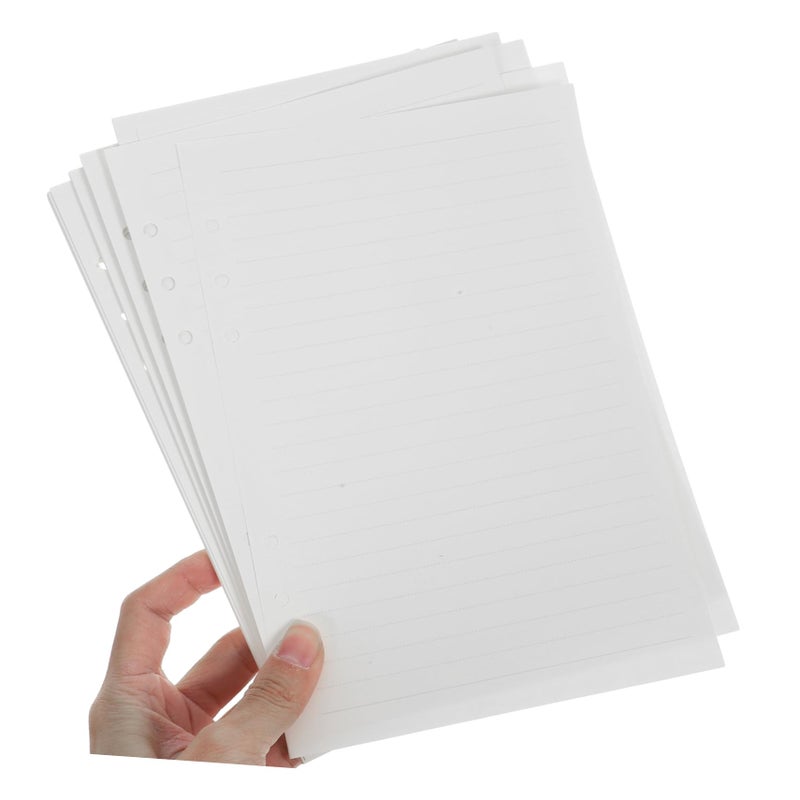 80 Sheets Refill Paper Inserts Thick Smooth Binder Paper for Journaling Note Taking Planners Organizers - Image 3