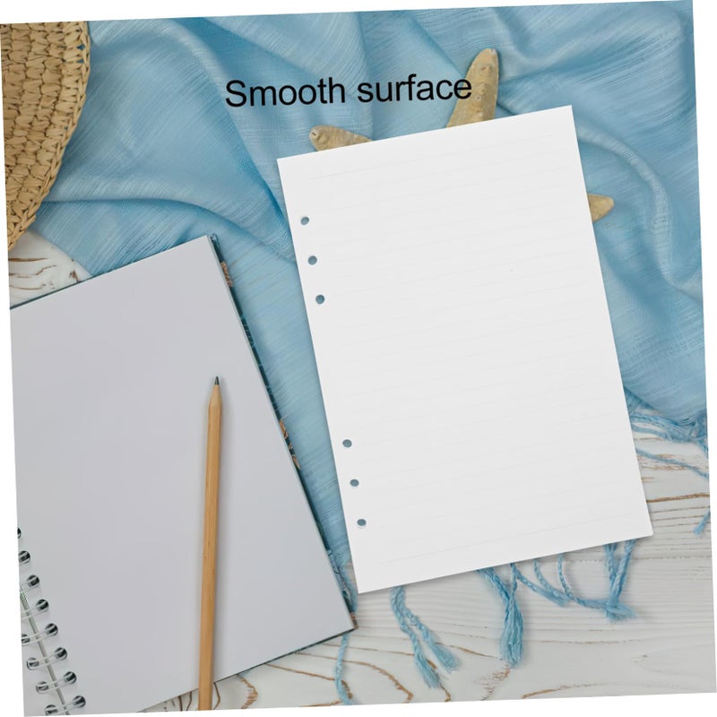 80 Sheets Refill Paper Inserts Thick Smooth Binder Paper for Journaling Note Taking Planners Organizers - Image 5