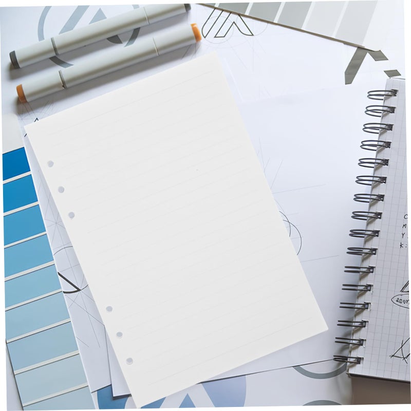 80 Sheets Refill Paper Inserts Thick Smooth Binder Paper for Journaling Note Taking Planners Organizers - Image 4