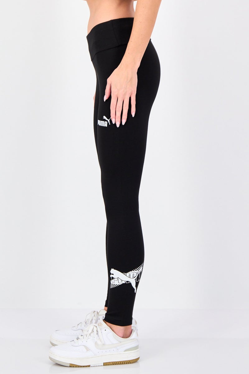 PUMA Women Sportswear Fit Training Leggings, Black - Image 2