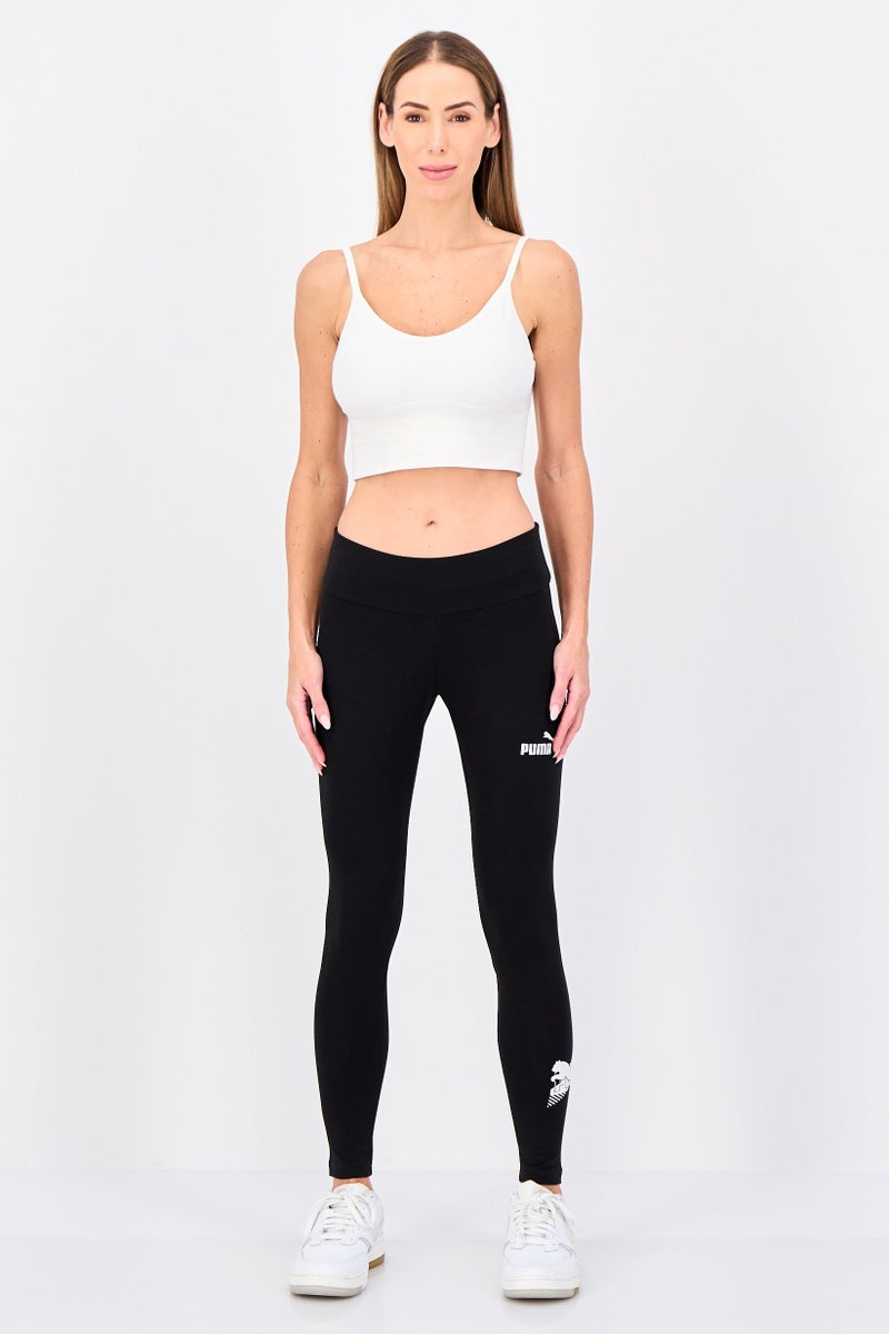 PUMA Women Sportswear Fit Training Leggings, Black - Image 4