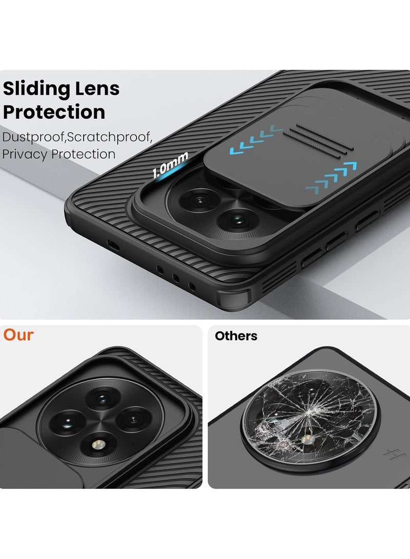 Nillkin For OnePlus 13 Case TPU Shockproof Airbag Bumper, Camera Lens Protection Slide Cover Phone Case, Anti-Fingerprint Slim Fit Mobile Back Cover - Image 2