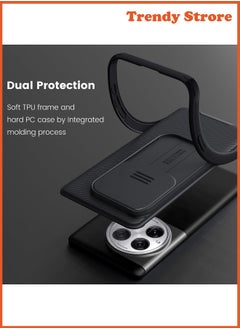 Nillkin For OnePlus 13 Case TPU Shockproof Airbag Bumper, Camera Lens Protection Slide Cover Phone Case, Anti-Fingerprint Slim Fit Mobile Back Cover  - Image 3