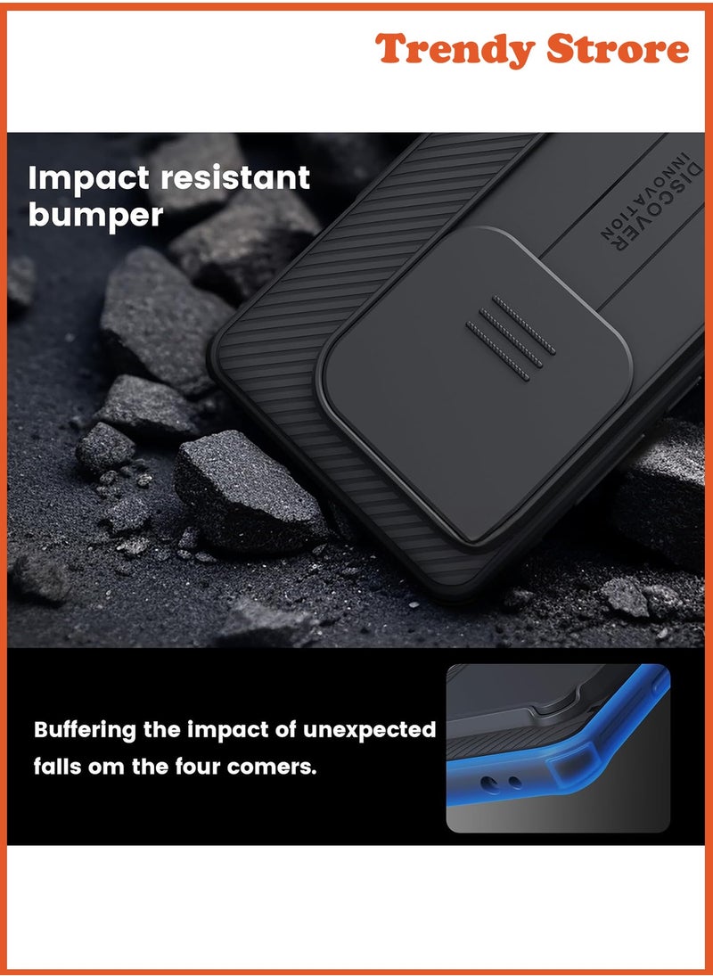 Nillkin For OnePlus 13 Case TPU Shockproof Airbag Bumper, Camera Lens Protection Slide Cover Phone Case, Anti-Fingerprint Slim Fit Mobile Back Cover  - Image 4