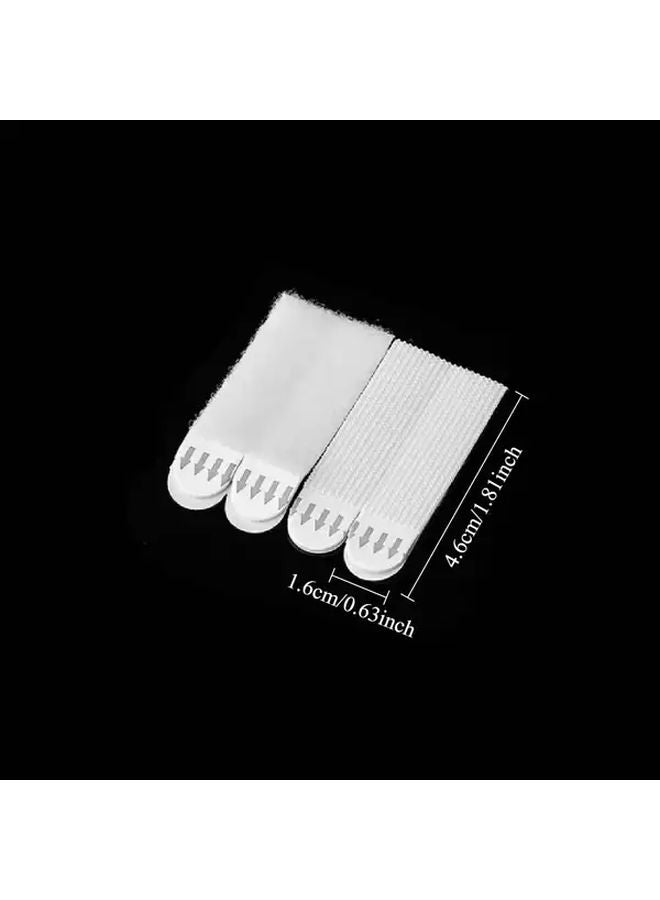 8 Pairs No Drill Picture Hanging Strips Removable Adhesive For Framed Artwork - Image 3