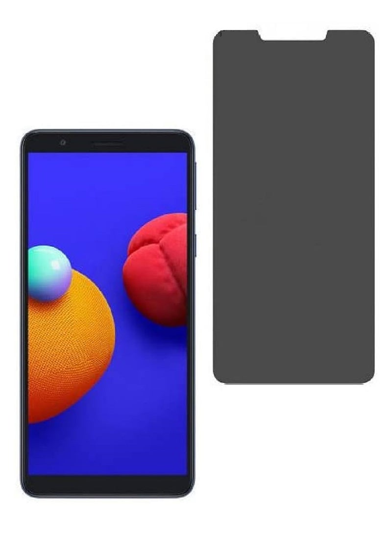 Super Tempered Glass Screen Protector Anti-Spy Privacy Designed For Samsung Galaxy M01 Core Full Screen Coverage And Bubble Free - Image 1
