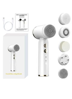Beurer 6 In 1 Ultrasonic Electric Face Cleansing Brush Hot & Cold Compress Therapy Facial Exfoliating Pore Cleaner Blackhead Removal  - Image 1