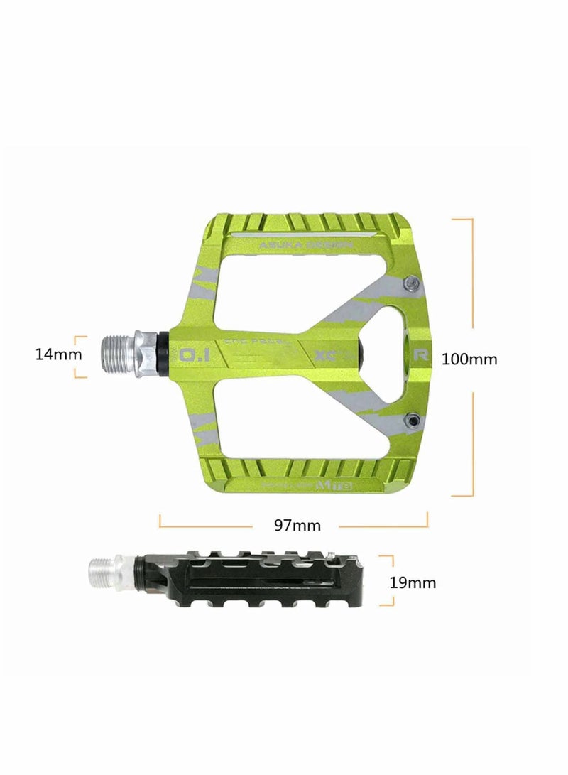 Y&D Bicycle Pedal,Anti-slip Ultralight Mountain Bike Pedal Sealed Bearing Pedals Accessories,9/16" Lightweight Platform for Road - Image 2