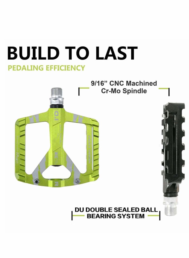 Y&D Bicycle Pedal,Anti-slip Ultralight Mountain Bike Pedal Sealed Bearing Pedals Accessories,9/16" Lightweight Platform for Road - Image 5
