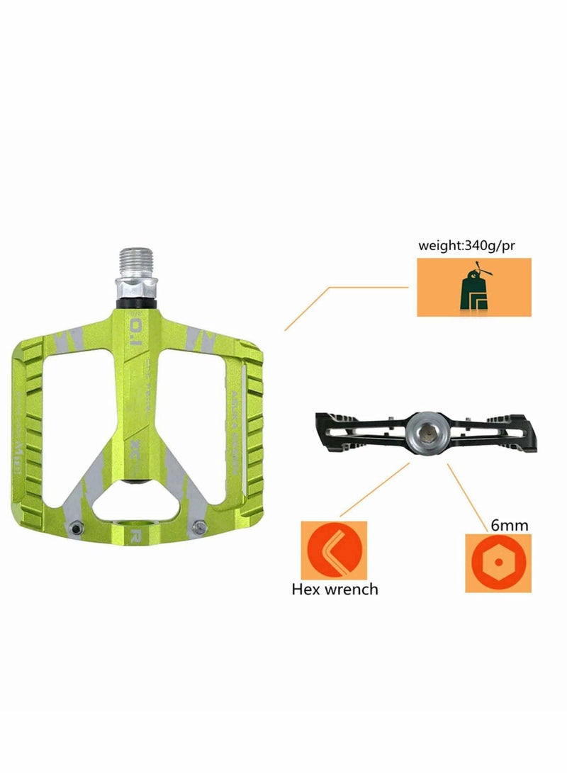 Y&D Bicycle Pedal,Anti-slip Ultralight Mountain Bike Pedal Sealed Bearing Pedals Accessories,9/16" Lightweight Platform for Road - Image 4