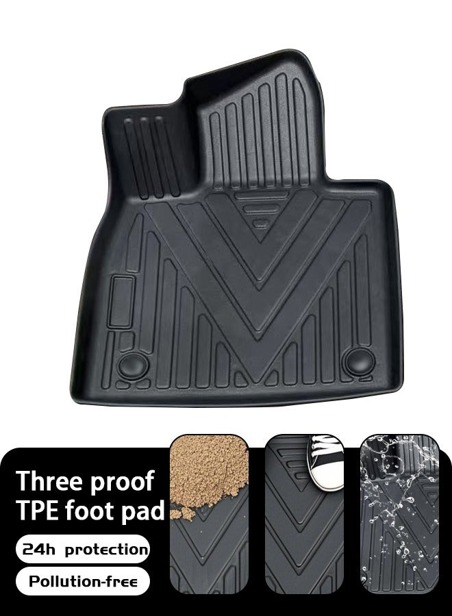 Car mat, suitable for ZEEKR 001 car mat, 3D customized, 2024 car mat, all-weather wear-resistant, anti-slip, washable, high-end mat. goodcar - Image 3