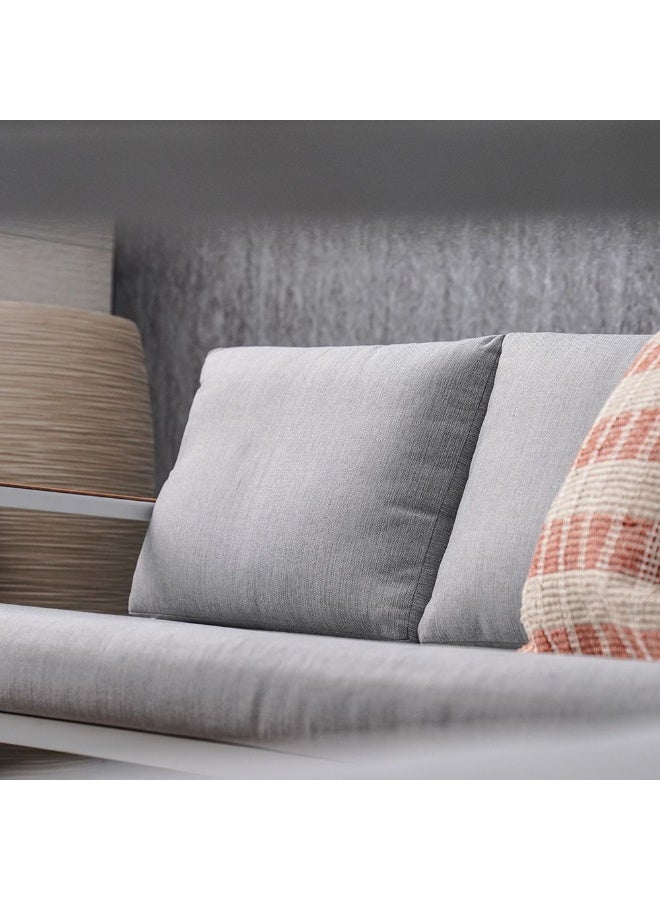 DANUBE HOME مجموعة أرائك خارجية 5 مقاعد ألبا | أثاث حديقة بإطار ألمنيوم | تصميم حديث لمجموعة أرائك في الفناء | طاولة وكراسي للجلوس في الحديقة الخارجية - Image 5