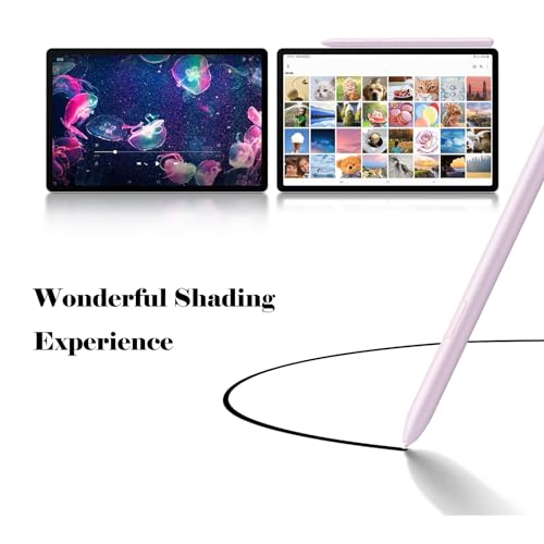 CaoXiong Galaxy Tab S9 FE S Pen Replacement for Samsung Galaxy Tab S9 FE / S9 FE+ S Stylus Pen Compatible with Samsung Galaxy Tab S9 FE/S9 FE+/S9/S9 FE Plus/S9 S Pen(Purple) - Image 3