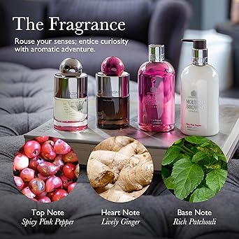 MOLTON BROWN Molton Brown Fiery Pink Pepper Fine Liquid Hand Wash Glass Bottle  - Image 5