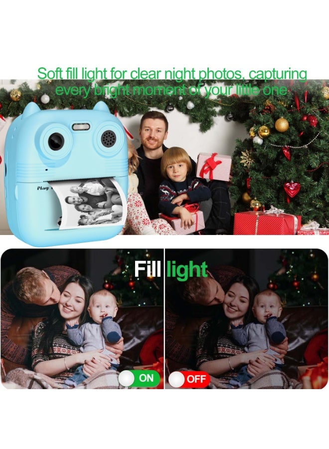 Kids Camera Instant Print,1080P Kids Instant Cameras that Print Photos,Christmas Birthday Gifts for Girls Age 3-12,Portable Toy for 3 - 10 Year Old Girls Boys - Image 5