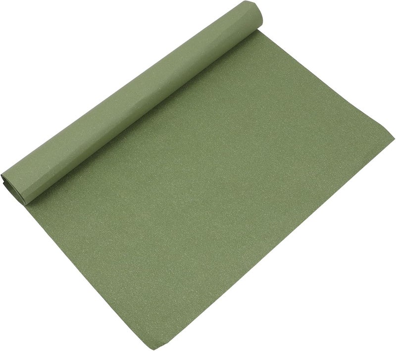 BUTIFULSIC Flower Packaging Paper Book Cover Wrapping Paper Single-sided Tea Green for Boxes Decorative - Image 1