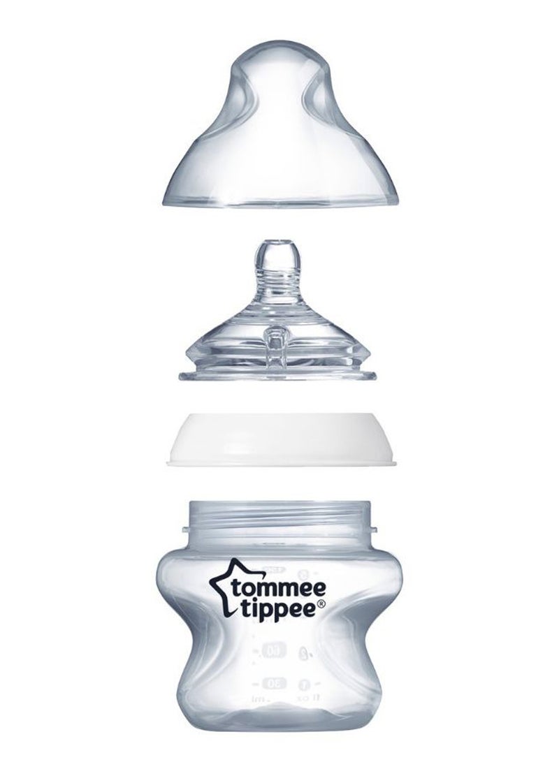 tommee tippee 4-Piece Anti-Colic Baby Feeding Bottle Set - 4 x 5 Ounce - Image 2