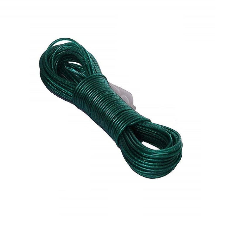 First front PVC Clothe Rope 10 Mtr and Multicolour Pack of 1 - Image 1