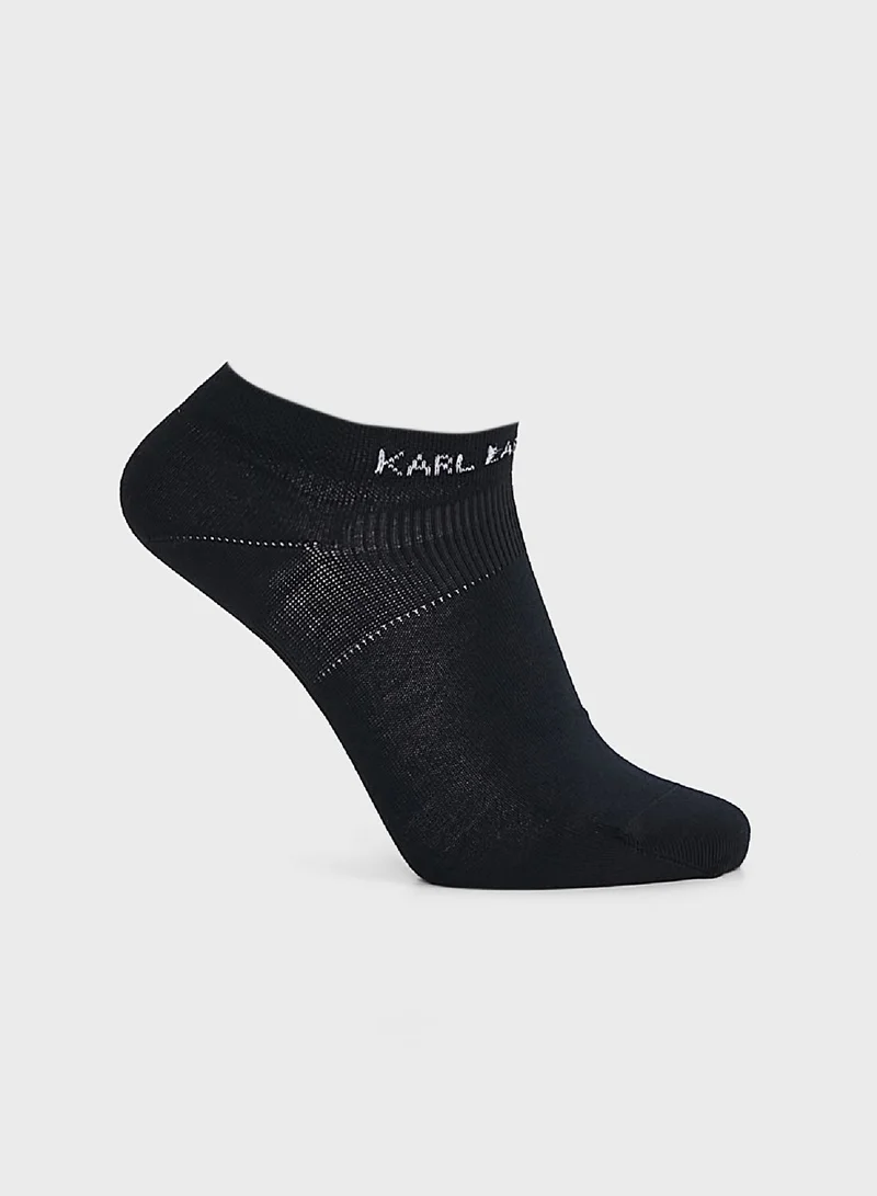 Karl Lagerfeld Logo Socks