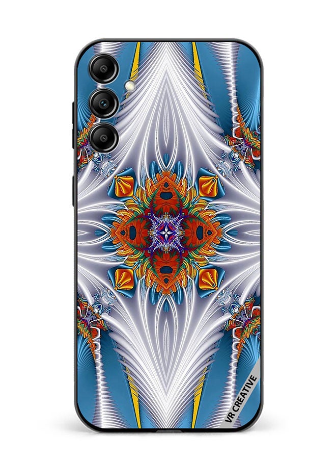 VR CREATIVE Protective Case Cover For Samsung Galaxy M14 Abstract Design Multicolour - Image 1