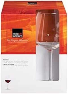 royal leerdam Royal Leerdam 265521 Aristo Set Of 4 Pieces Of Glass Drinking Cups 