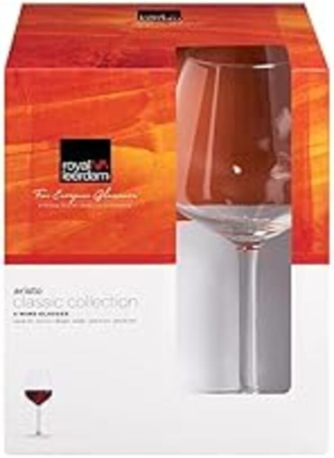 royal leerdam Royal Leerdam 265521 Aristo Set Of 4 Pieces Of Glass Drinking Cups 