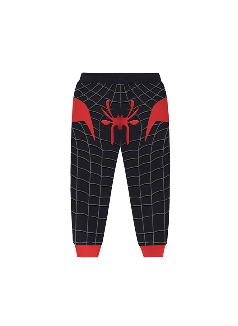 Loquat New Spider Series 3D Digital Printed Children's Role Playing Pants 