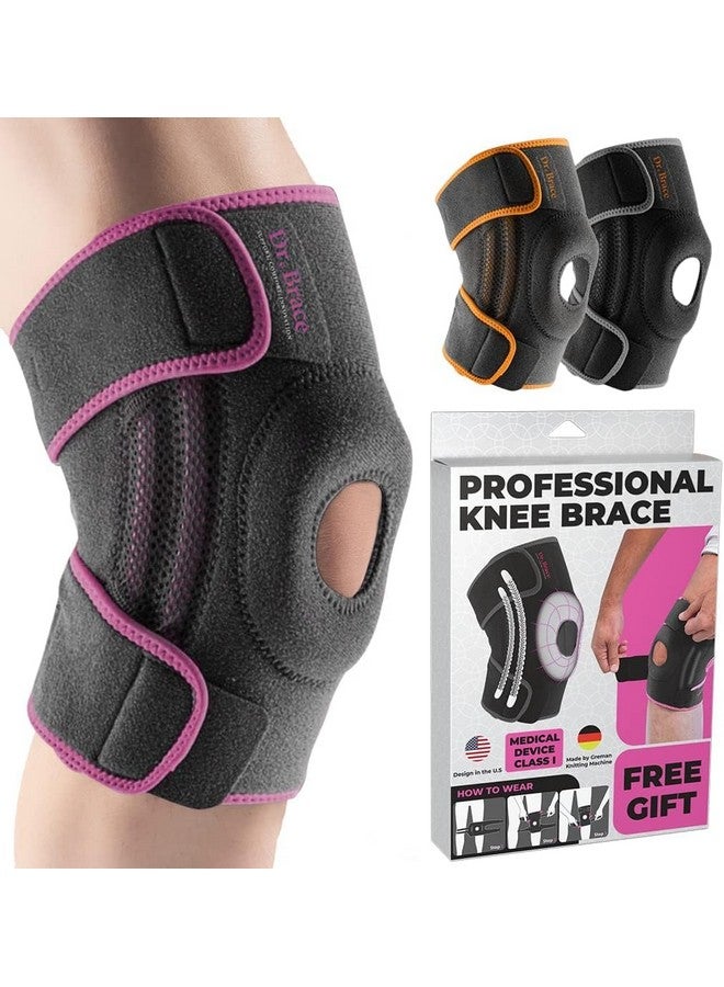DR. BRACE DR. BRACE ELITE Knee Brace with Side Stabilizers & Patella Gel Pads for Maximum Knee Pain Support and fast recovery for men and women-Please Check How To Size Video (XX-Large, Orion) - Image 1