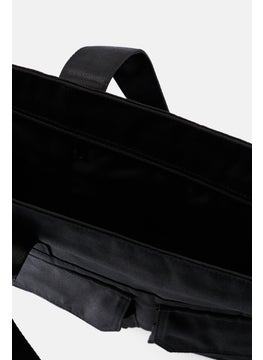 PUMA Men Brand Logo Tote Bag 36 H x 41 L x 10 W cm, Black  - Image 3