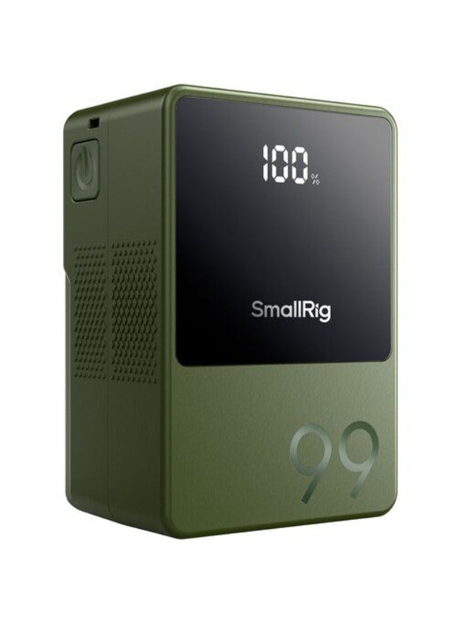 SmallRig VB99 mini V Mount Battery (Green) 4930 - Image 2