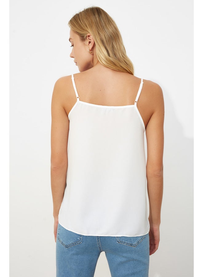 trendyol Woman Blouse Ecru  - Image 5