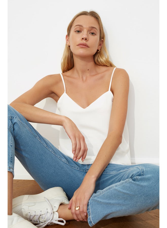 trendyol Woman Blouse Ecru  - Image 3