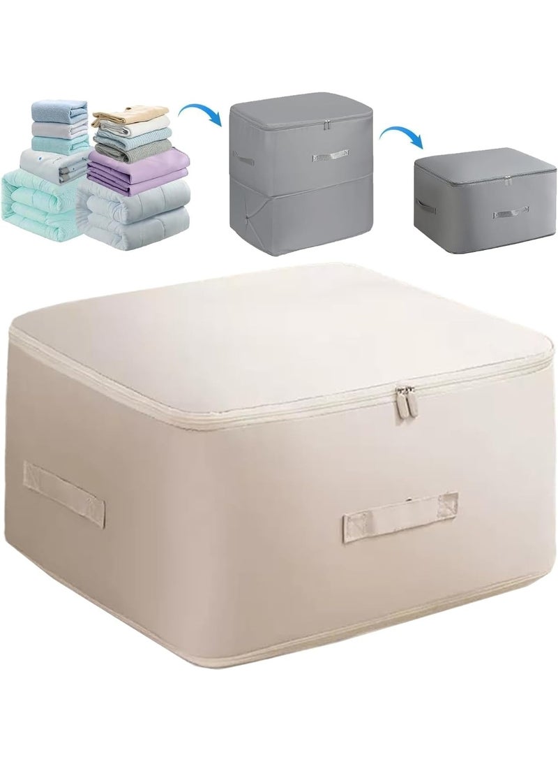 Space Saving Self Compression Organizer, Vacuum Storage Bags, Clothes Storage Organizer for Comforters Compression Duvet Storage Bag - Image 1