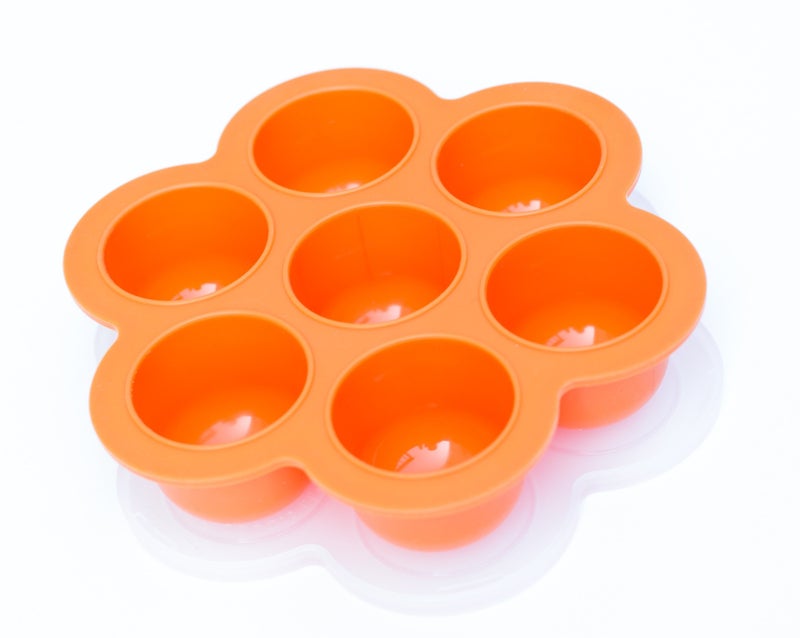 ENJ Products MadeinUSA Popfex Silicone Egg Bites Mold for Instant Pot Accessories Fits Instant Pot 568 qt Pressure Cooker Reusable Storage Container and Freezer Tray with Lid for Homemade Baby Food