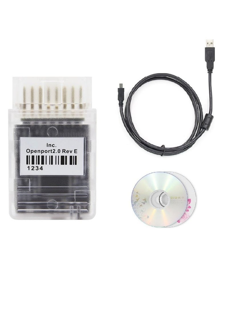 Generic - Full Chip Openport 2.0 ECU FLASH open port 2 0 Auto Chip Tuning OBD 2 OBD2 Car Diagnostic Tool For Mercedes-Benz J2534 Scanner - Image 1