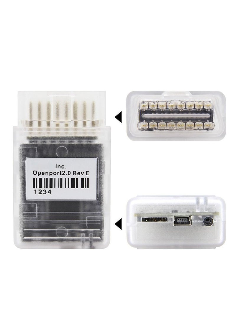 Generic - Full Chip Openport 2.0 ECU FLASH open port 2 0 Auto Chip Tuning OBD 2 OBD2 Car Diagnostic Tool For Mercedes-Benz J2534 Scanner - Image 1