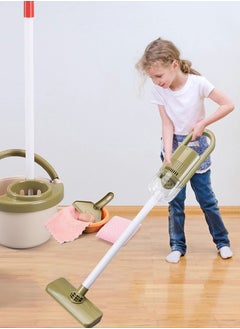Toyzey Realistic Children's Cleaning Playset - 23PC Montessori Toy Kit with Functional Bucket, Vacuum Cleaner & Accessories | Saudi-Age Appropriate Roleplay Toy | Perfect Gift for Hygiene Learning  - Image 4