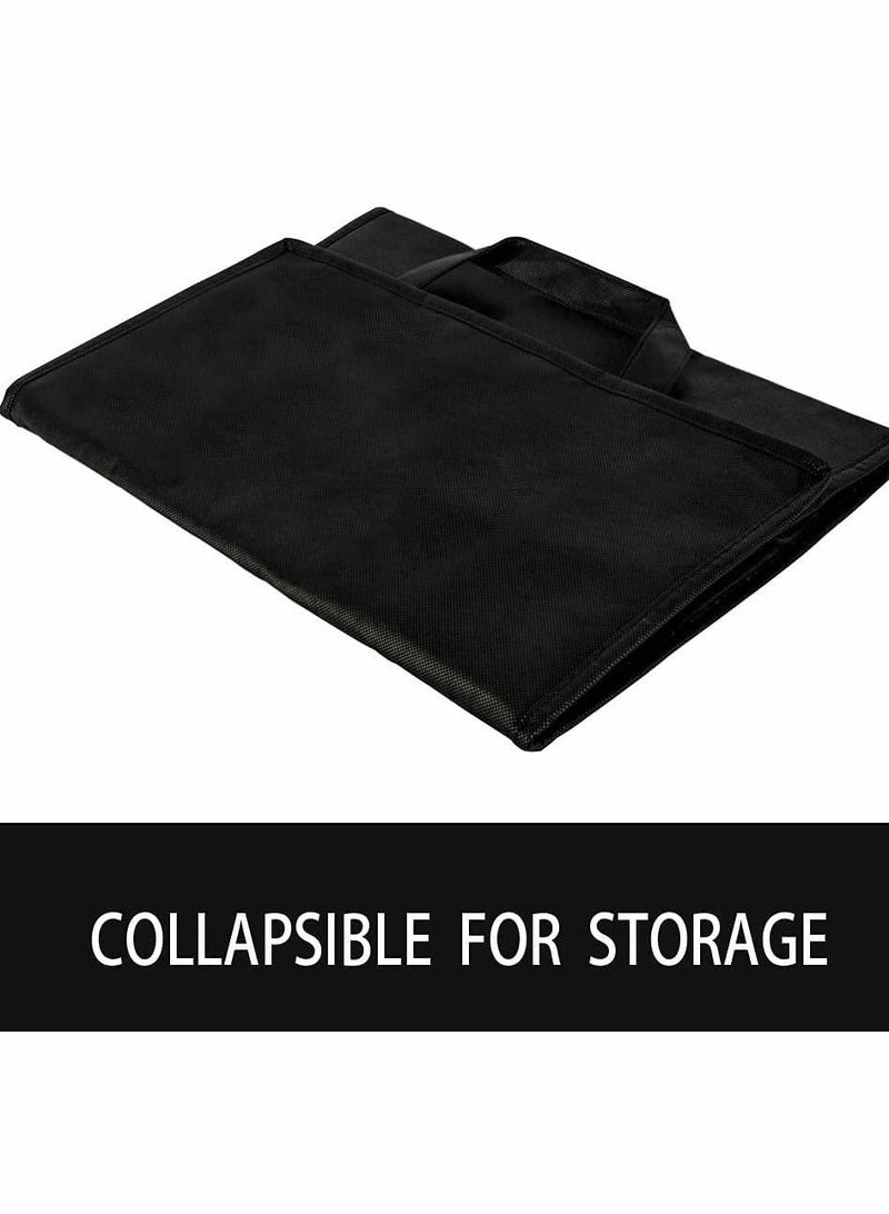 XiuWoo 2 Insulated Reusable Grocery Bag with Zippered Top, XL, Large, Frozen Foods Cold, Cooler Shopping Accessories, Insullated Bags - Image 3