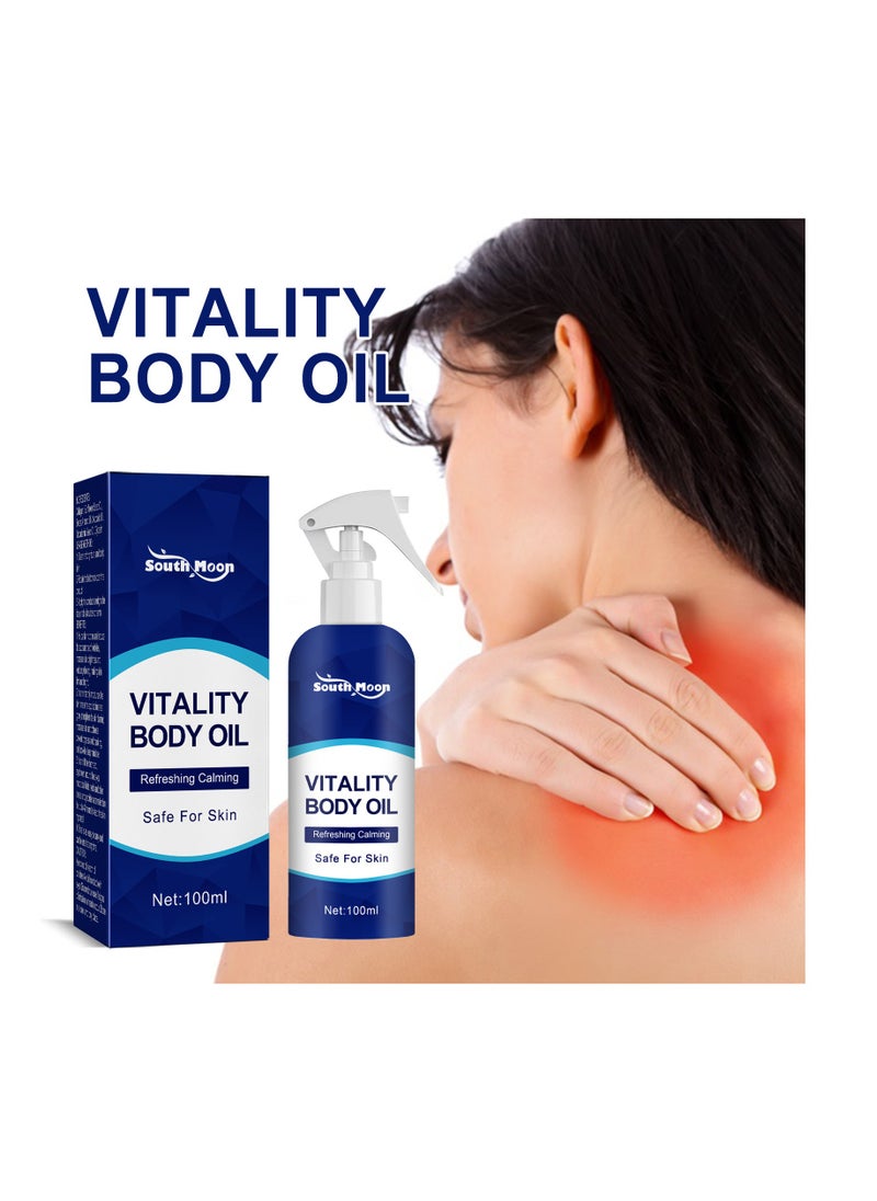 SOUTH MOON - Vitality Body Oil for Relieve Sore Joints,Muscles and Joints - Image 1