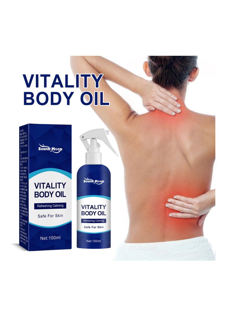 SOUTH MOON - Vitality Body Oil for Relieve Sore Joints,Muscles and Joints - Image 1