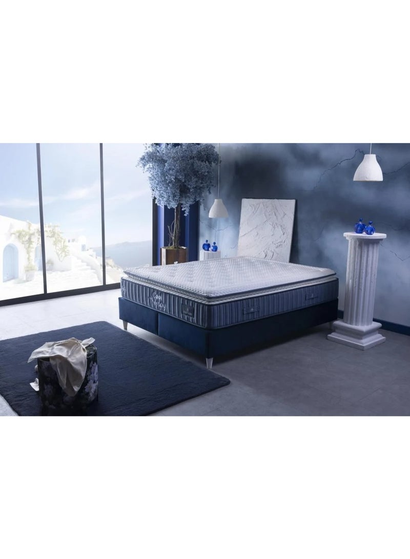 أمسى مرتبة كول ثيرابي بارتفاع 31 سم – طبقة لباد مريحة، إسفنج عالي الكثافة، نظام تهوية متطور، دعم مثالي للظهر، تغليف مضغوط لسهولة النقل - Image 5